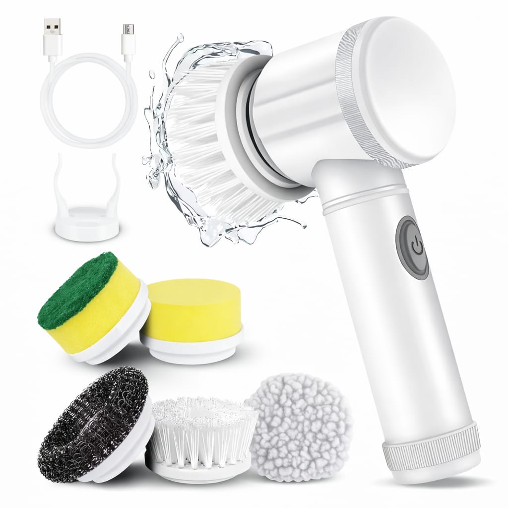 Cepillo Eléctrico de Limpieza 5 en 1