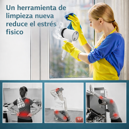 Cepillo Eléctrico de Limpieza 5 en 1