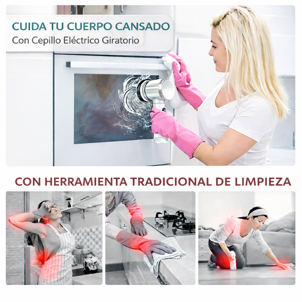 Cepillo Eléctrico de Limpieza 5 en 1
