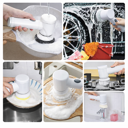 Cepillo Eléctrico de Limpieza 5 en 1